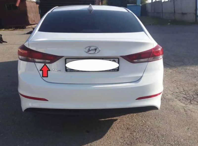 Фара заднего багажа Hyundai